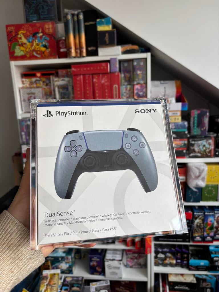 Acrylic Clear Case PS5 DualSense Controller Protective Cover, Spelcomputers en Games, Games | Sony PlayStation 5, Zo goed als nieuw