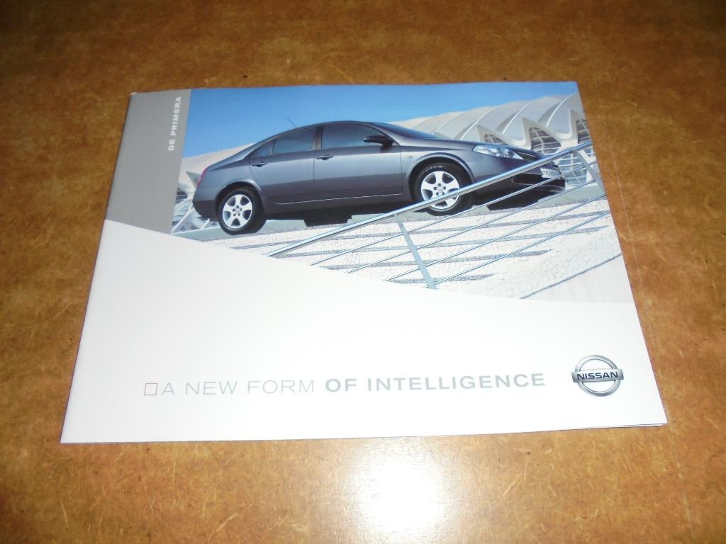 brochure Nissan Primera  2003, Ophalen of Verzenden, Nieuw, Nissan