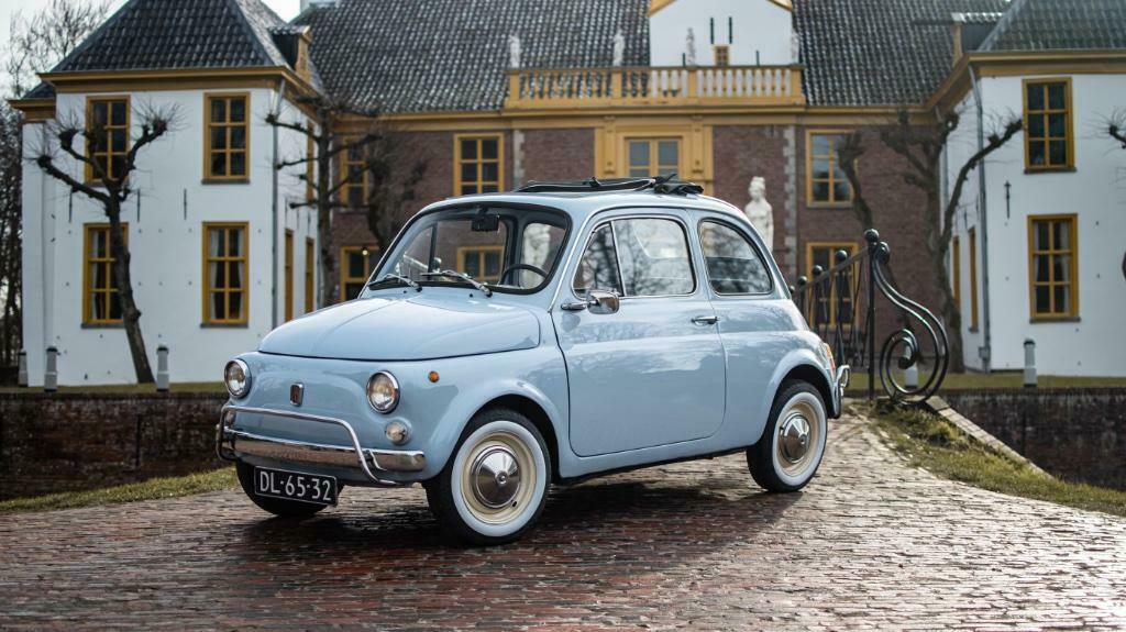 Fiat 500 oldtimer Huren Trouwauto Verhuur Groningen