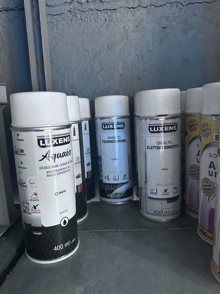 Luxens spuitbus verf, Overige kleuren, Nieuw, Ophalen of Verzenden, Verf