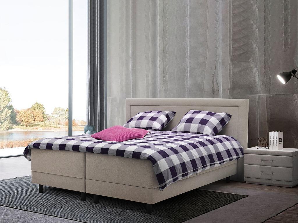 M-RAY Elektrische Boxspring Adore gold  €2395,-, 200 cm, 160 cm, Goud, Romantic