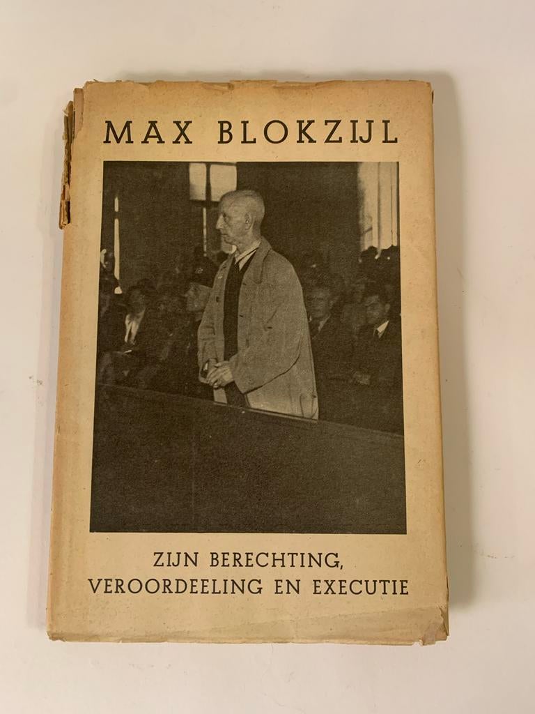 Max Blokzijl - Zijn Berechting, Veroordeling en Executie, Boeken, Ophalen of Verzenden, 20e eeuw of later, Gelezen