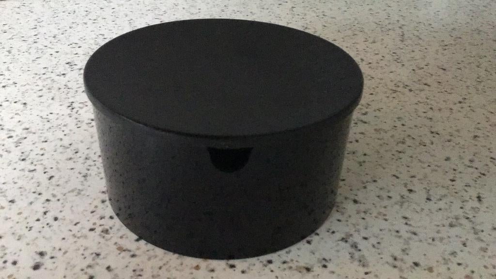Stelton zwart suikerbakje met deksel, Ophalen of Verzenden, Zo goed als nieuw, Overige stijlen, Kop(pen) en/of Schotel(s)