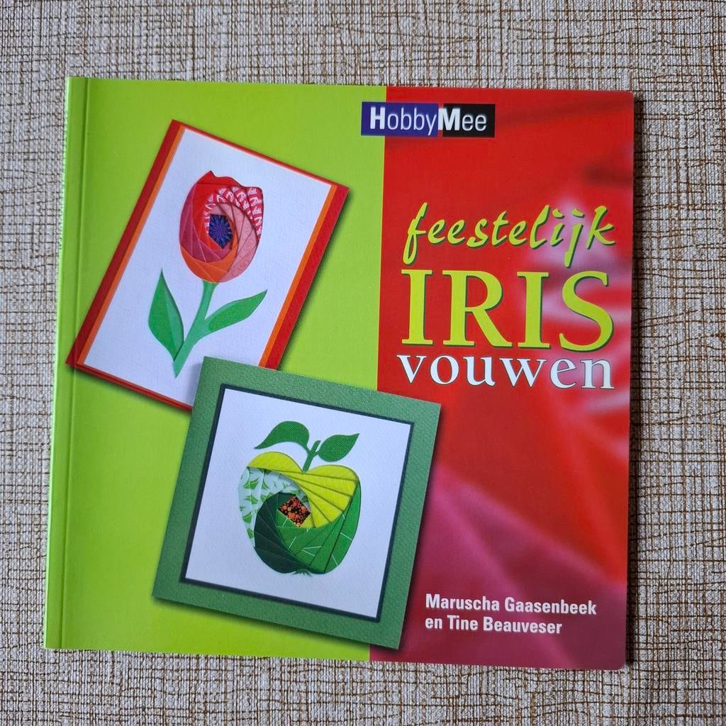Feestelijk Iris vouwen, Hobby en Vrije tijd, Kaarten | Zelf maken, Ophalen of Verzenden, Overige thema's, Overige typen