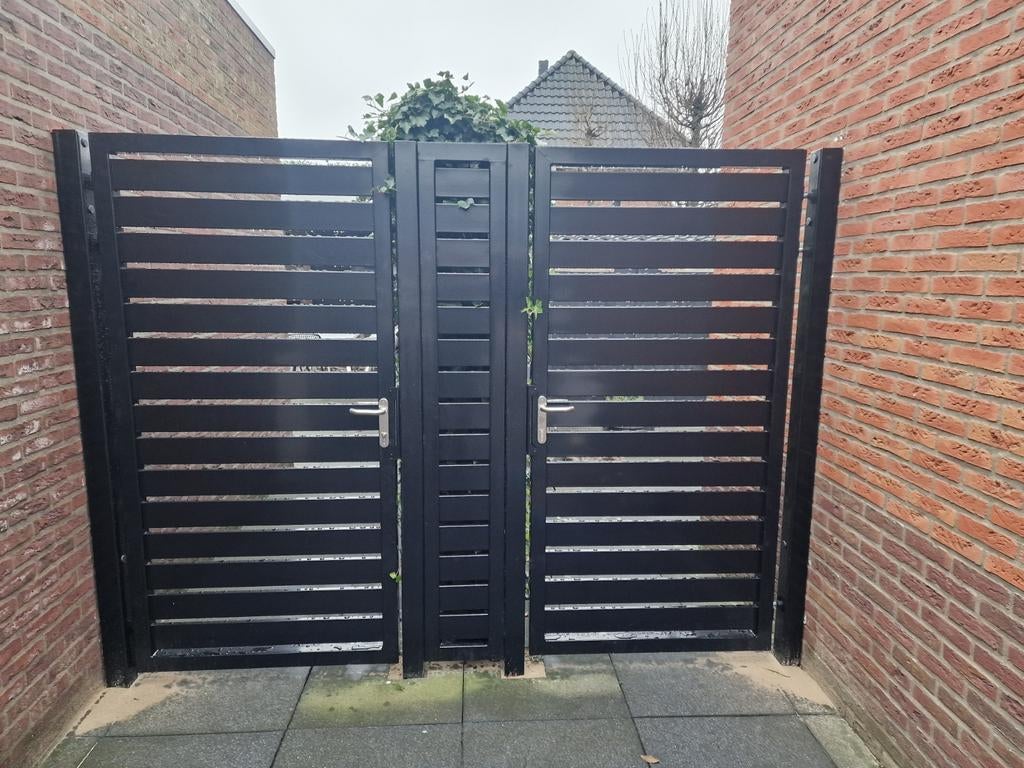 Zicht dichte poort., Tuin en Terras, Ophalen of Verzenden, Nieuw