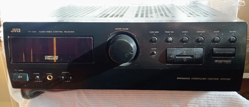 JVC Audio/Video Control Receiver RX 430-V, Audio, Tv en Foto, Versterkers en Receivers, Ophalen, Gebruikt, JVC, Minder dan 60 watt