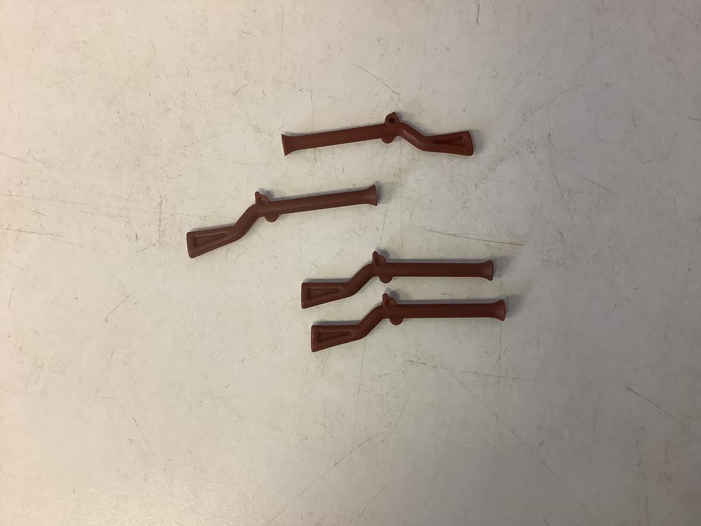 Lego minifiguur wapen musket Flintlock Musket bruin, Ophalen of Verzenden, Gebruikt, Losse stenen, Lego