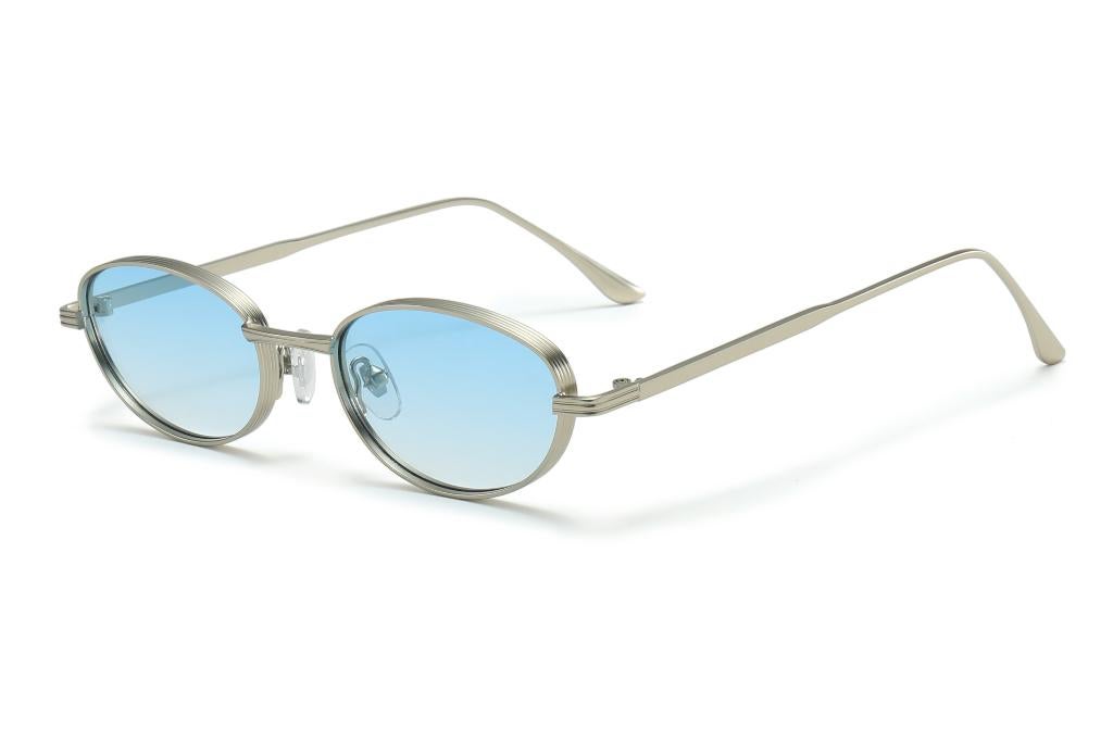 Festival zonnebril / planga / sunnies met metalen montuur., Overige merken, Zonnebril, Nieuw, Ophalen of Verzenden