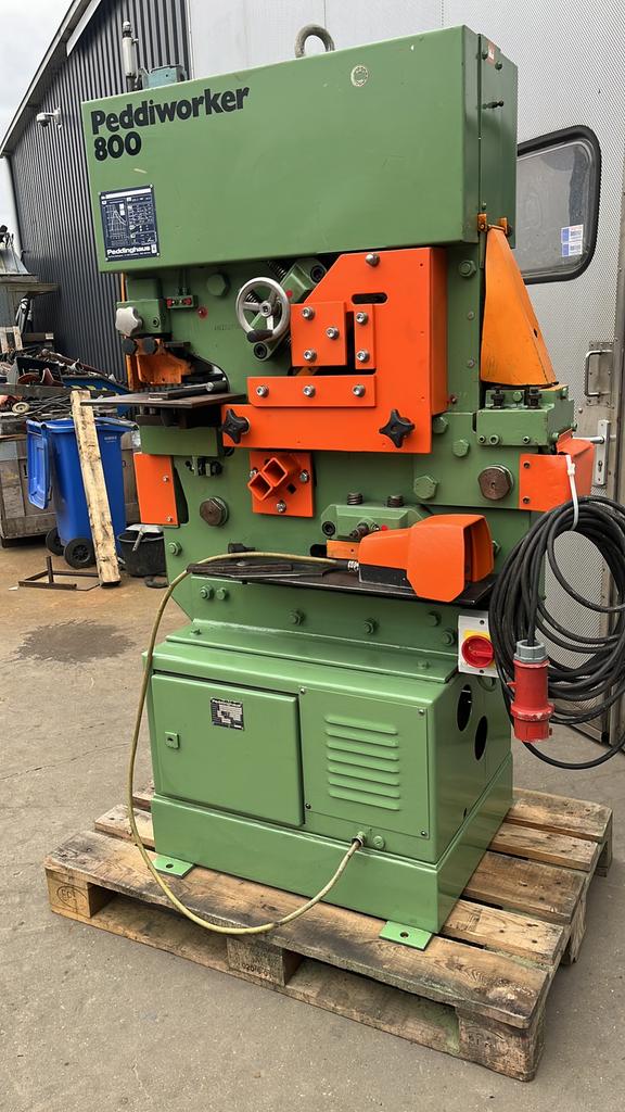 Peddyworker Type 800 Kn 80 ton met toebehoren, Doe-het-zelf en Verbouw, Gereedschap | Overige machines, Ophalen of Verzenden, Gebruikt