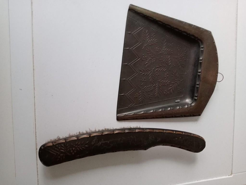 stoffer en blik, Antiek en Kunst, Antiek | Woonaccessoires, Ophalen