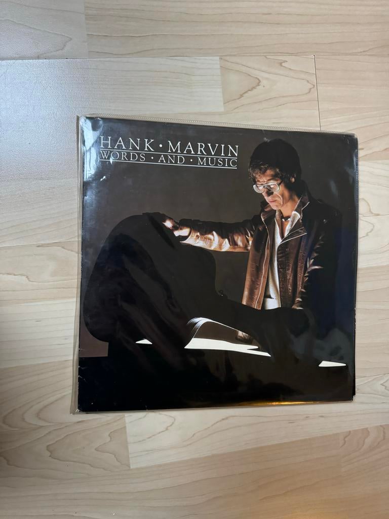 LP Hank marvin words and music, Ophalen of Verzenden, Gebruikt, 12 inch, Poprock