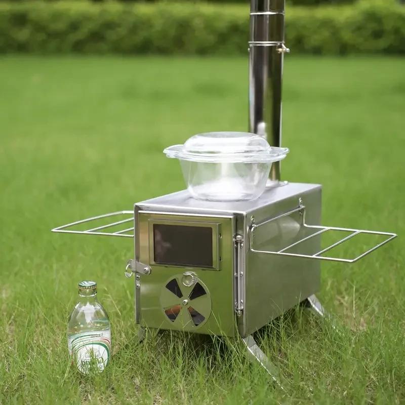 Fire Storm Tent Kachel/Stove RVS, Outdoorsportshop, Firestorm, Nieuw, Info@outdoorsportshop.nl