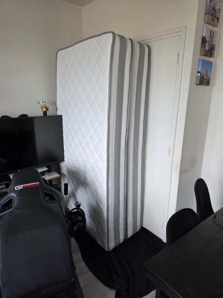 Homavo matras 100x200x25 2x, Huis en Inrichting, Slaapkamer | Matrassen en Bedbodems, Ophalen, Nieuw, Eenpersoons