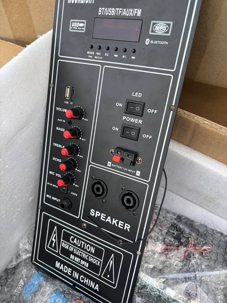 Inbouw versterkers met accu, Ophalen of Verzenden, Nieuw, Minder dan 500 watt
