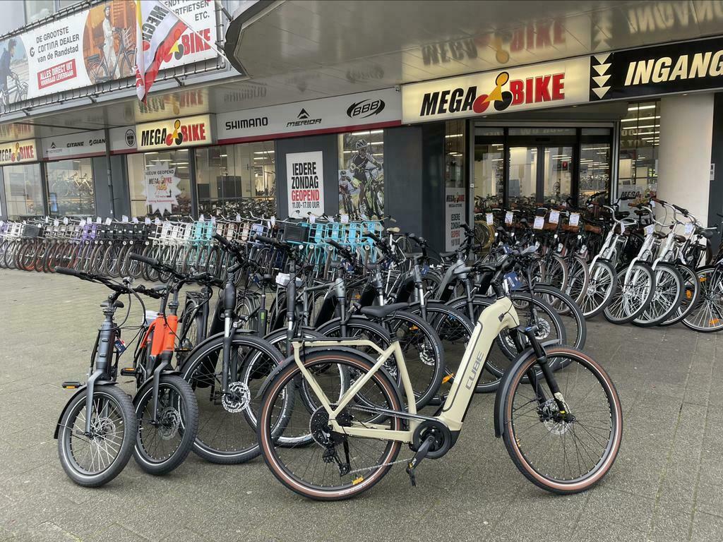 CUBE fietsen bij Mega Bike 1000 stuks op voorraad, Ophalen of Verzenden, Nieuw, 50 km per accu of meer, Overige merken