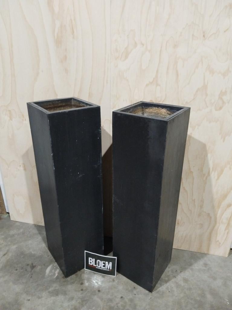 Plantenbak hoog., Ophalen, Kunststof, Gebruikt, Minder dan 60 cm