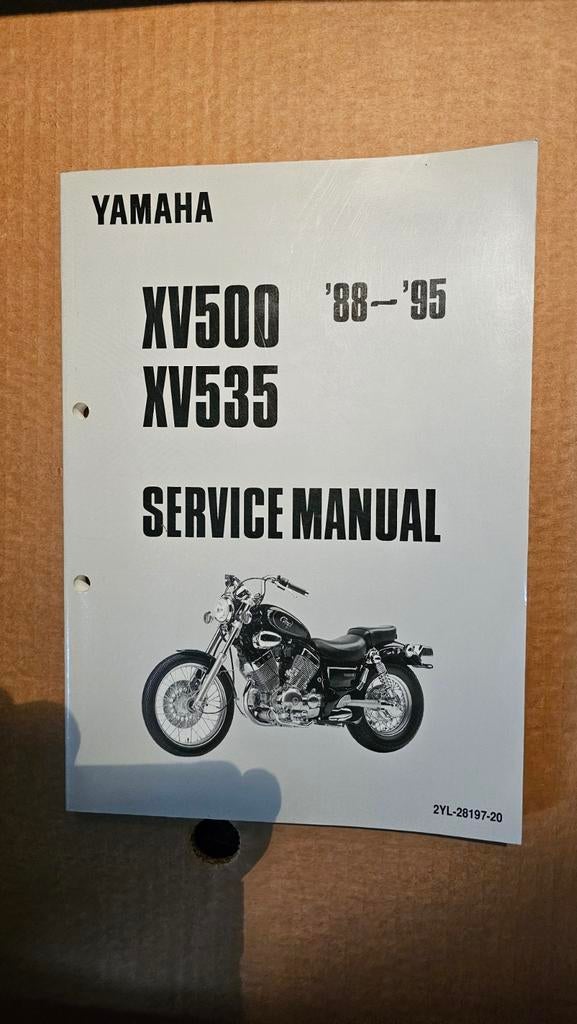 Yamaha XV500 - XV535 Service Manual '88-'95 - ZGAN, Ophalen of Verzenden, Yamaha