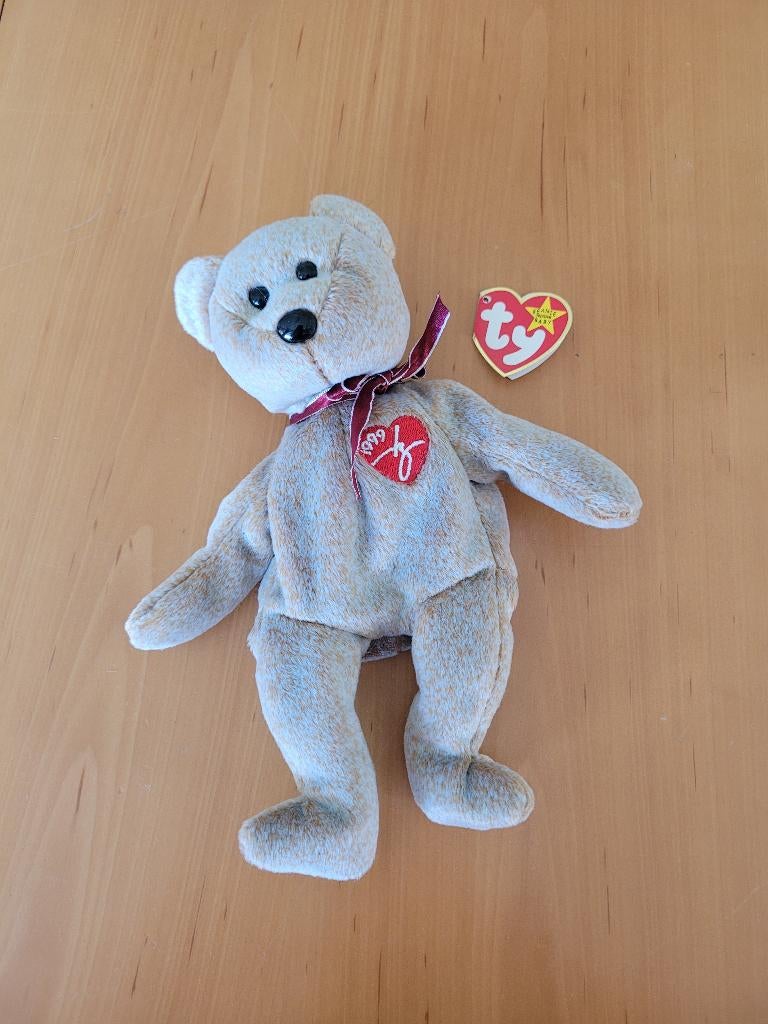 Ty Beanie Baby Beer 1999 Signature Bear, Ophalen of Verzenden, Zo goed als nieuw, Beer