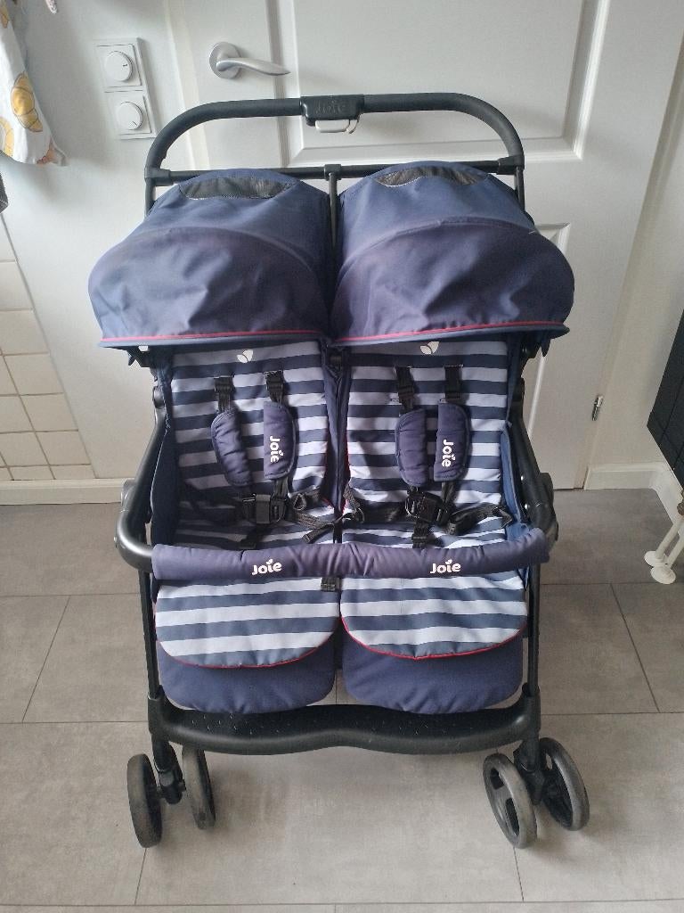 Duowagen joie, Kinderen en Baby's, Ophalen, Gebruikt, Overige merken, Verstelbare rugleuning