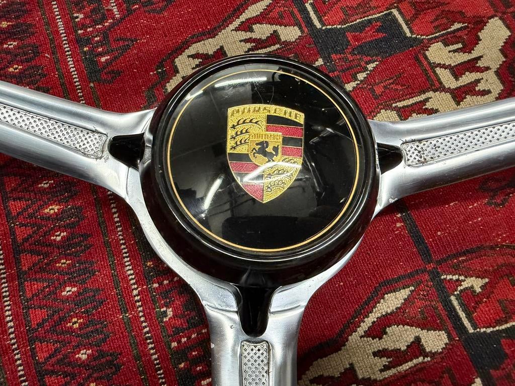 Porsche 356 stuur origineel VDM met claxon dop, Ophalen, Gebruikt, Porsche