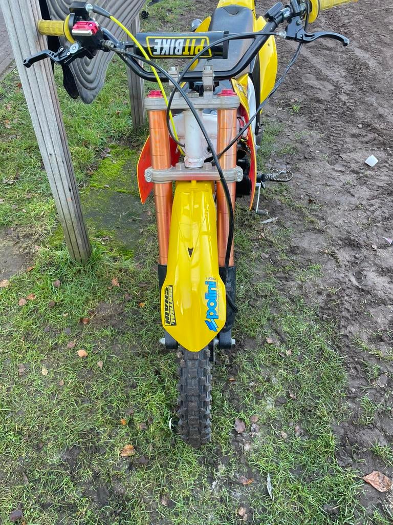 Crossmoter / pitbike 125 cc, Fietsen en Brommers, Brommers | Crossbrommers, Zo goed als nieuw, Overige merken, Ophalen