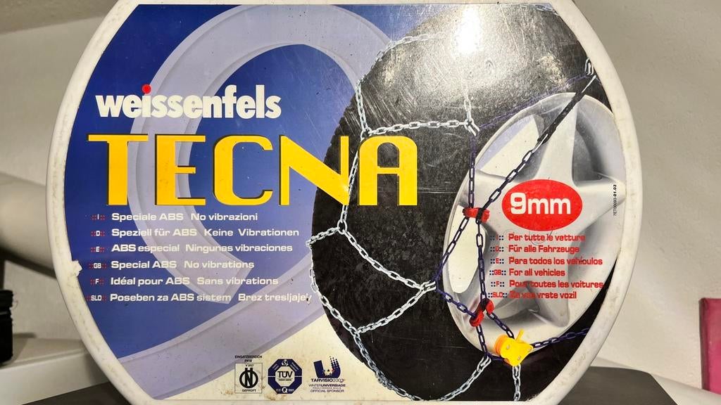 Weissenfels Tecna sneeuwkettingen, Ophalen, Gebruikt