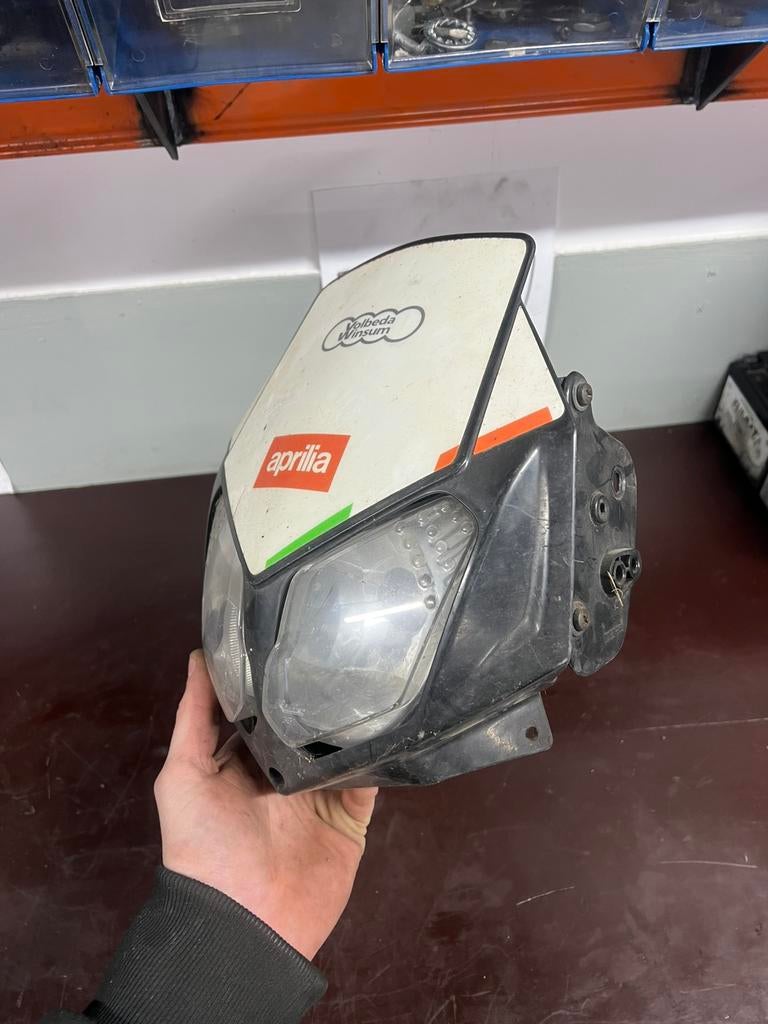 Aprilia sx koplamp kap + unit, Derbi, Gebruikt, Ophalen of Verzenden, Nvt