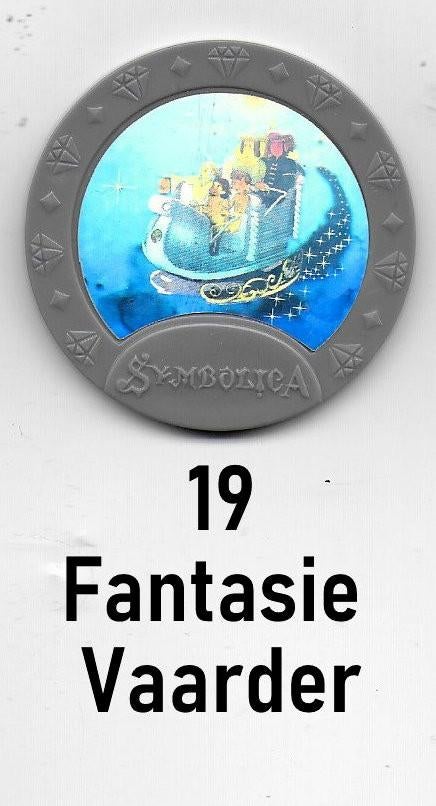 Emte Efteling medaillon nr 19 Fantasie Vaarder, Ophalen of Verzenden, Zo goed als nieuw, Overige typen