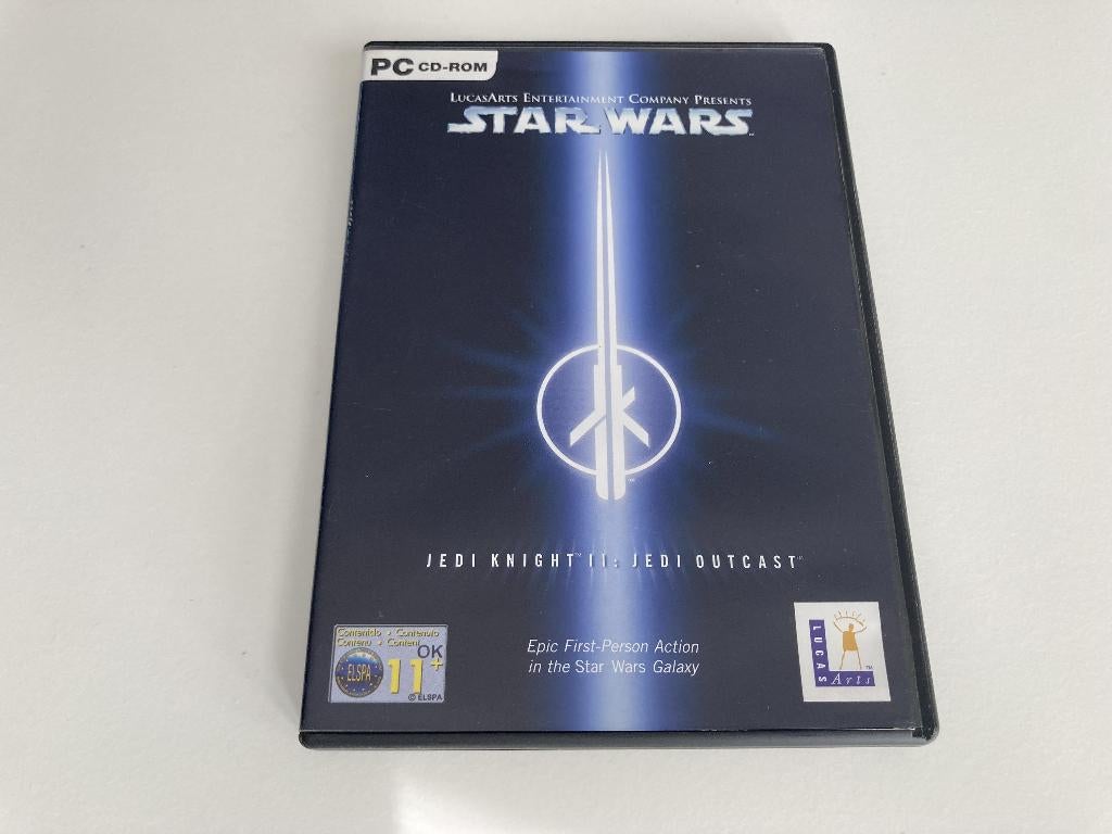 Star Wars Rebel Jedi Knight 2 : Jedi Outcast - Pc Game, Avontuur en Actie, 1 speler, Ophalen of Verzenden, Zo goed als nieuw