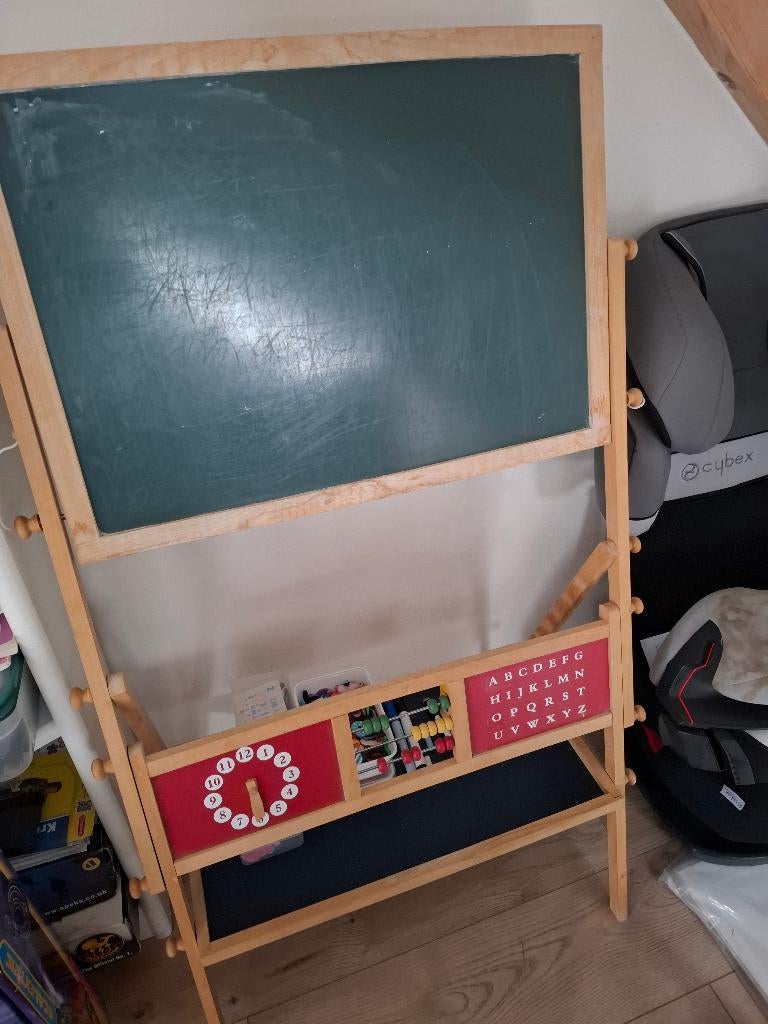 Schoolbordje voor kinderen, Ophalen, Gebruikt, Krijtbord