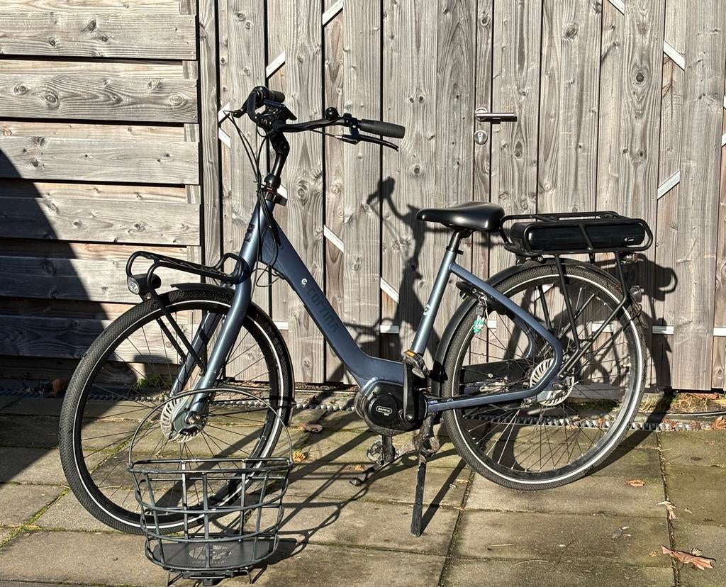 Cortina E-Common elektrische fiets - grootste accu - maat 50, Fietsen en Brommers, Elektrische fietsen, Ophalen, Gebruikt, 47 tot 51 cm