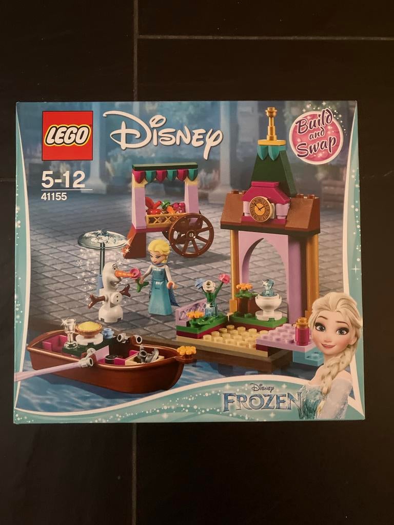 LEGO Disney Frozen Marktplaats 41155, Ophalen, Nieuw, Complete set, Lego