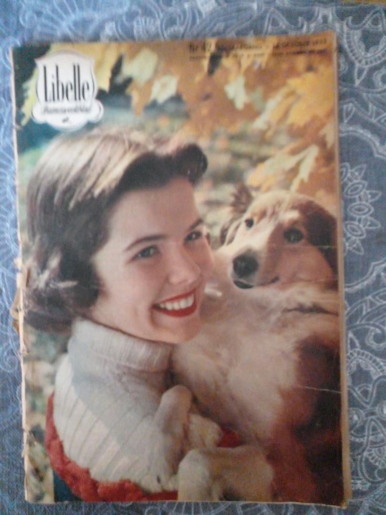 Libelle Magazine - Vintage 1955, Boeken, Ophalen of Verzenden, Gelezen, Damesbladen