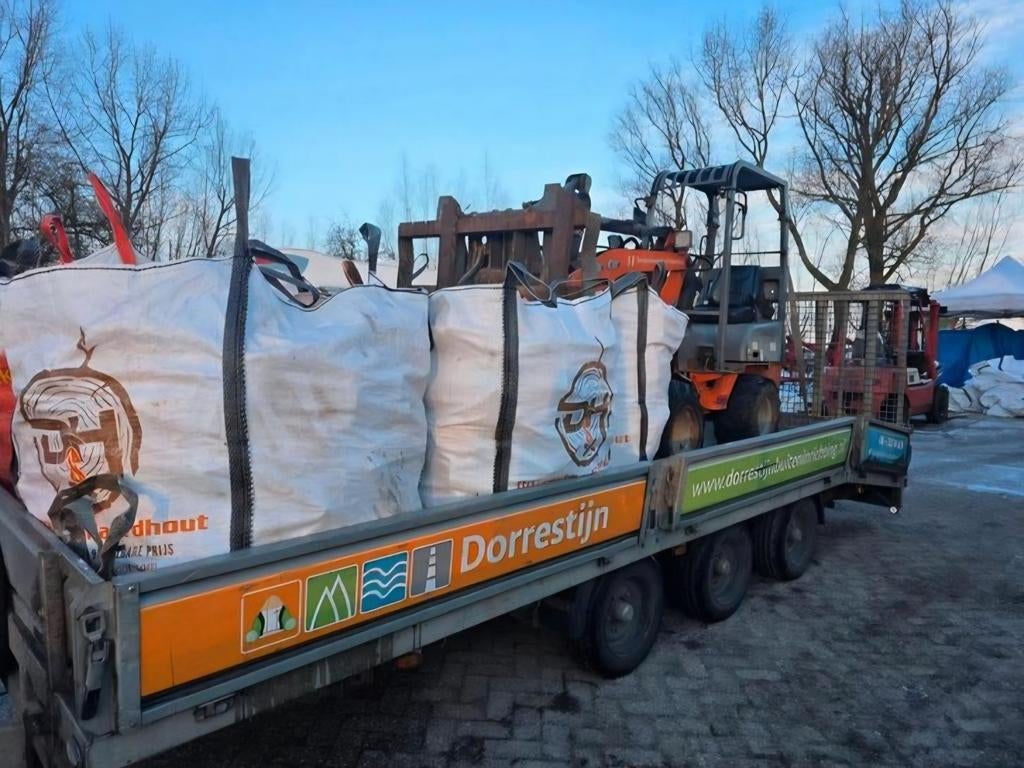 Goedkoop Haardhout Loofhout( stookbaar najaar 2026), Tuin en Terras, Haardhout, 6 m³ of meer, Ophalen of Verzenden, Eikenhout