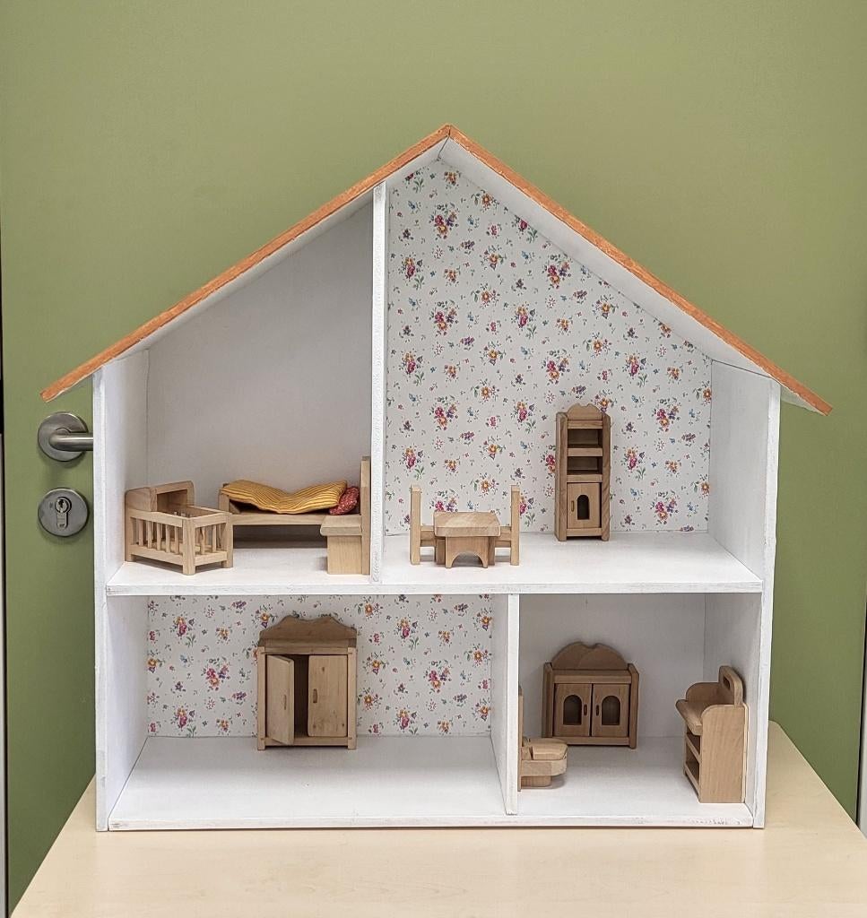 poppenhuis, Kinderen en Baby's, Speelgoed | Poppenhuizen, Ophalen, Gebruikt, Poppenhuis