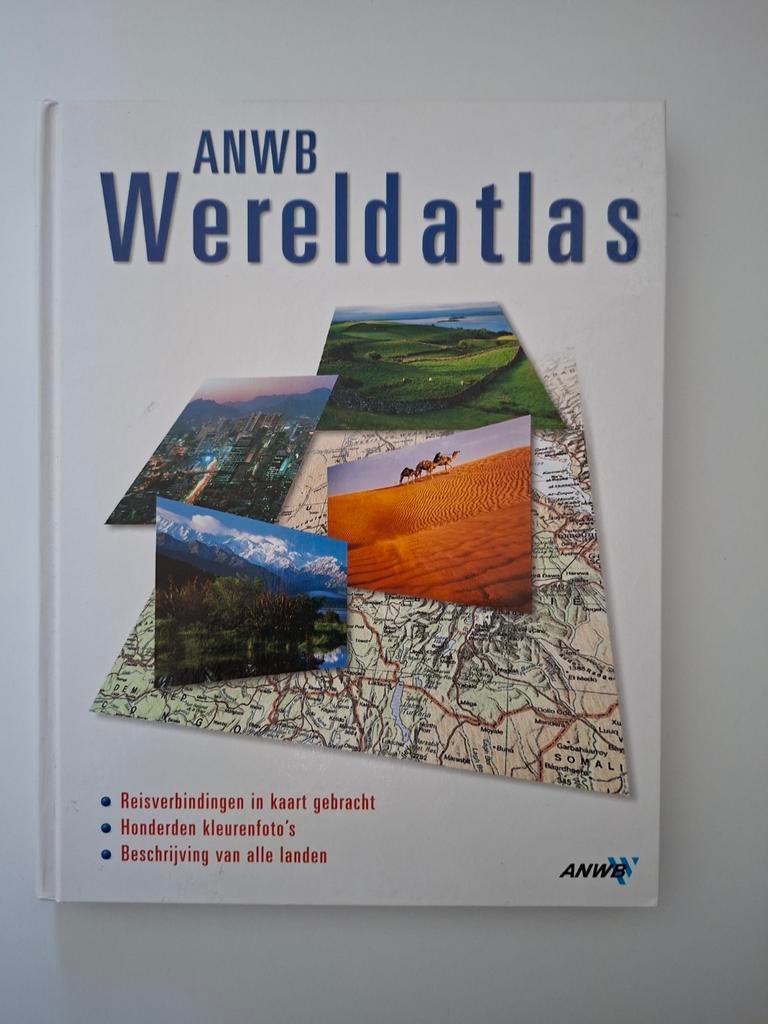 ANWB Wereldatlas (hardcover), Boeken, Atlassen en Landkaarten, Bosatlas, ANWB, 2000 tot heden, Ophalen of Verzenden