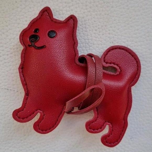 Tashanger pomeriaan sleutelhanger keeshond hanger nepleer, Verzenden, Nieuw