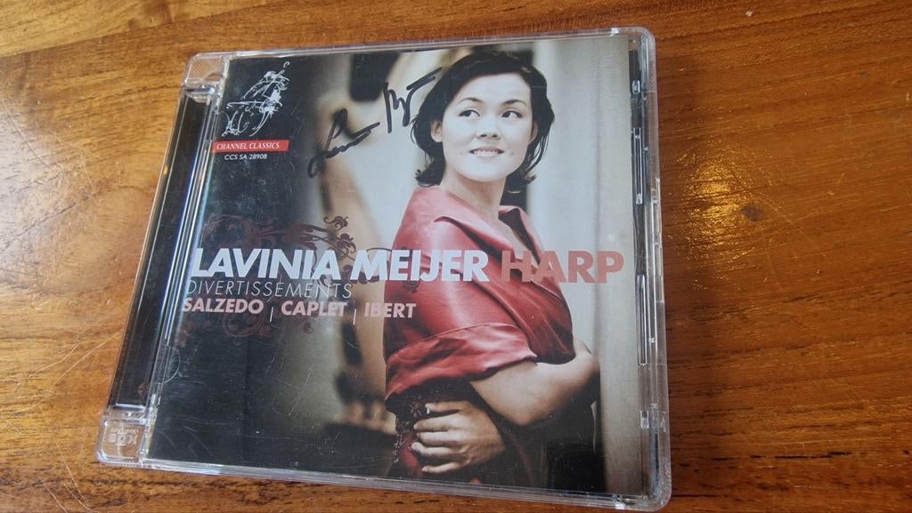 Gesigneerde CD Lavinia Meijer Harp, Ophalen of Verzenden, Zo goed als nieuw