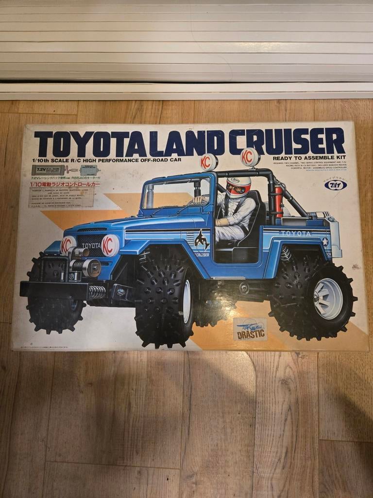 Zeldzame Marui Toyota Land Cruiser RC Kit 1/10, Hobby en Vrije tijd, Overige merken, Gebruikt, Auto, Groter dan 1:32