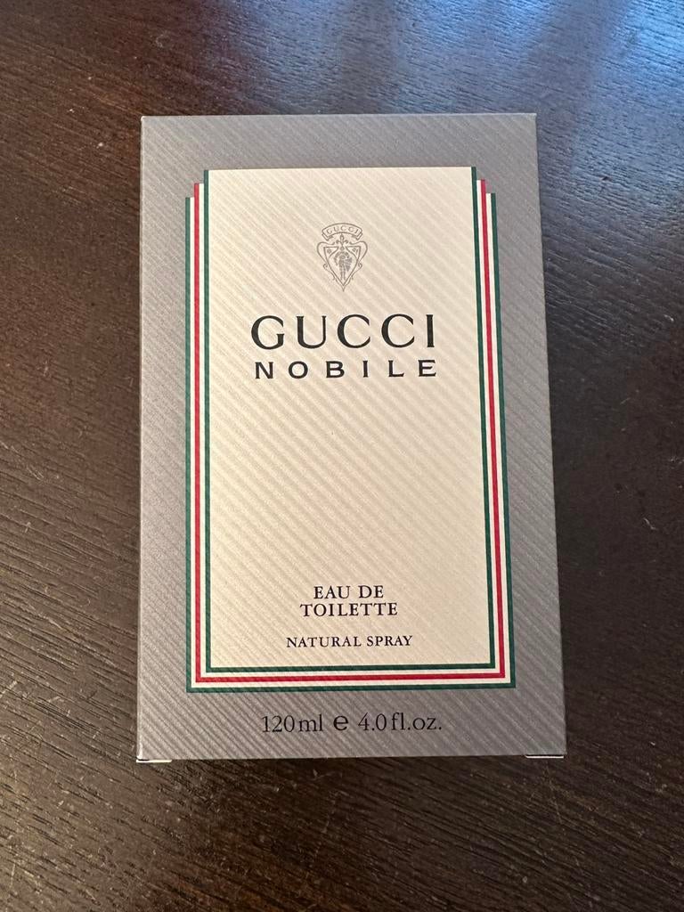 Gucci Nobile. Origineel, Ophalen of Verzenden, Zo goed als nieuw, Parfumfles