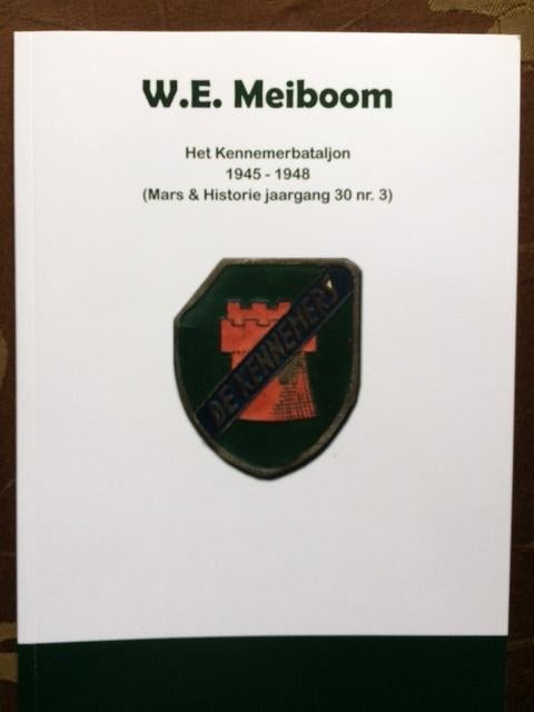 II-4 R.I. Het Kennemerbataljon (Mars & Historie), W.E. Meiboom, Nieuw, Ophalen of Verzenden, Landmacht