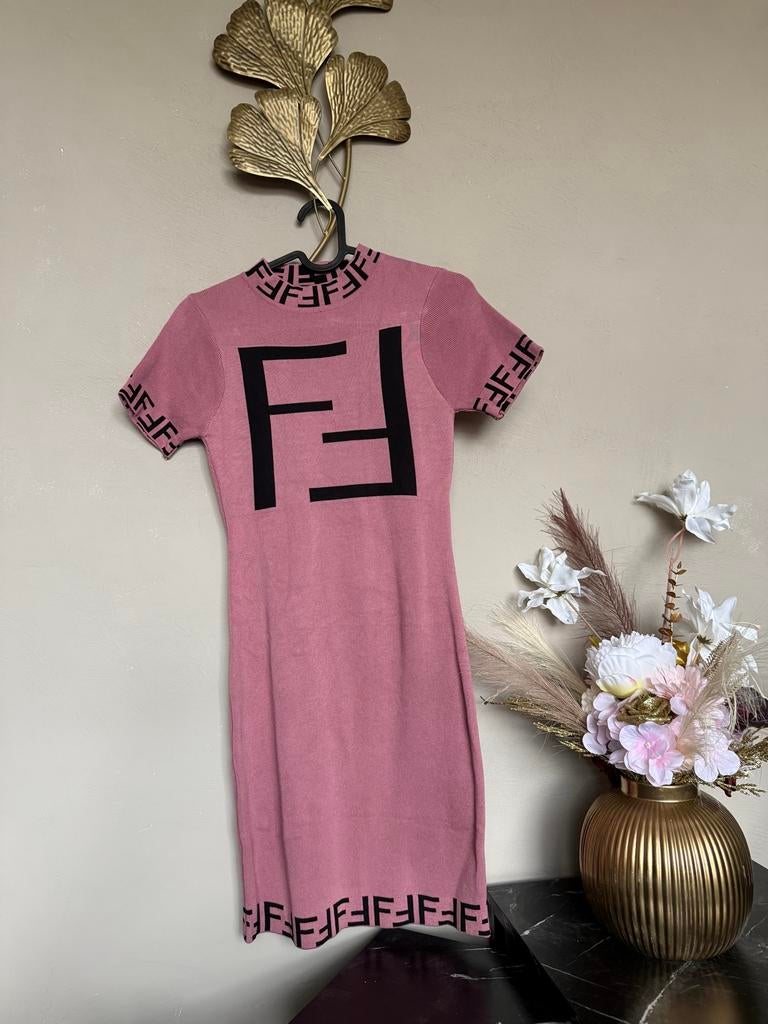 Fendi Jurk Maat S, Ophalen of Verzenden, Zo goed als nieuw, Maat 36 (S)