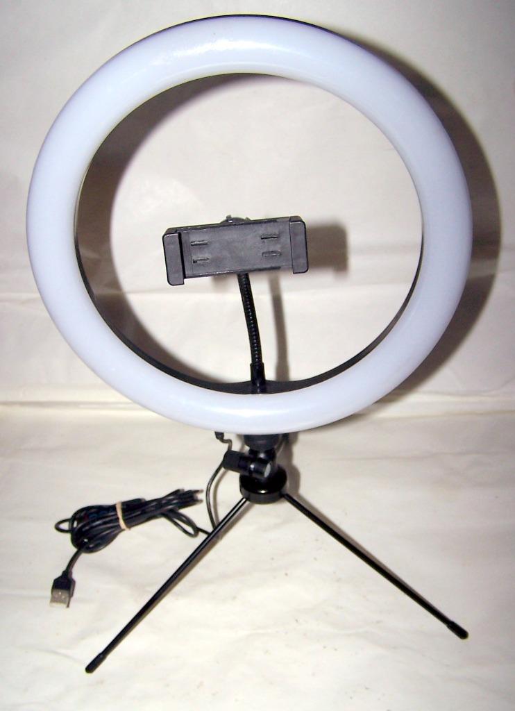 Ringverlichting LED met statiefhouder voor telefoon. Nieuwst, Ophalen of Verzenden, Nieuw