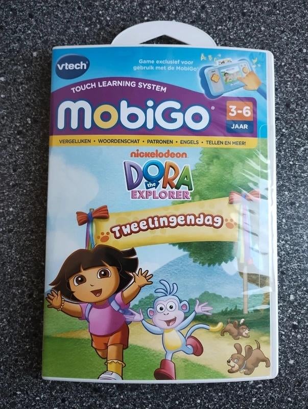 Dora the Explorer Tweelingendag, Verzenden, Zo goed als nieuw, 4 tot 6 jaar