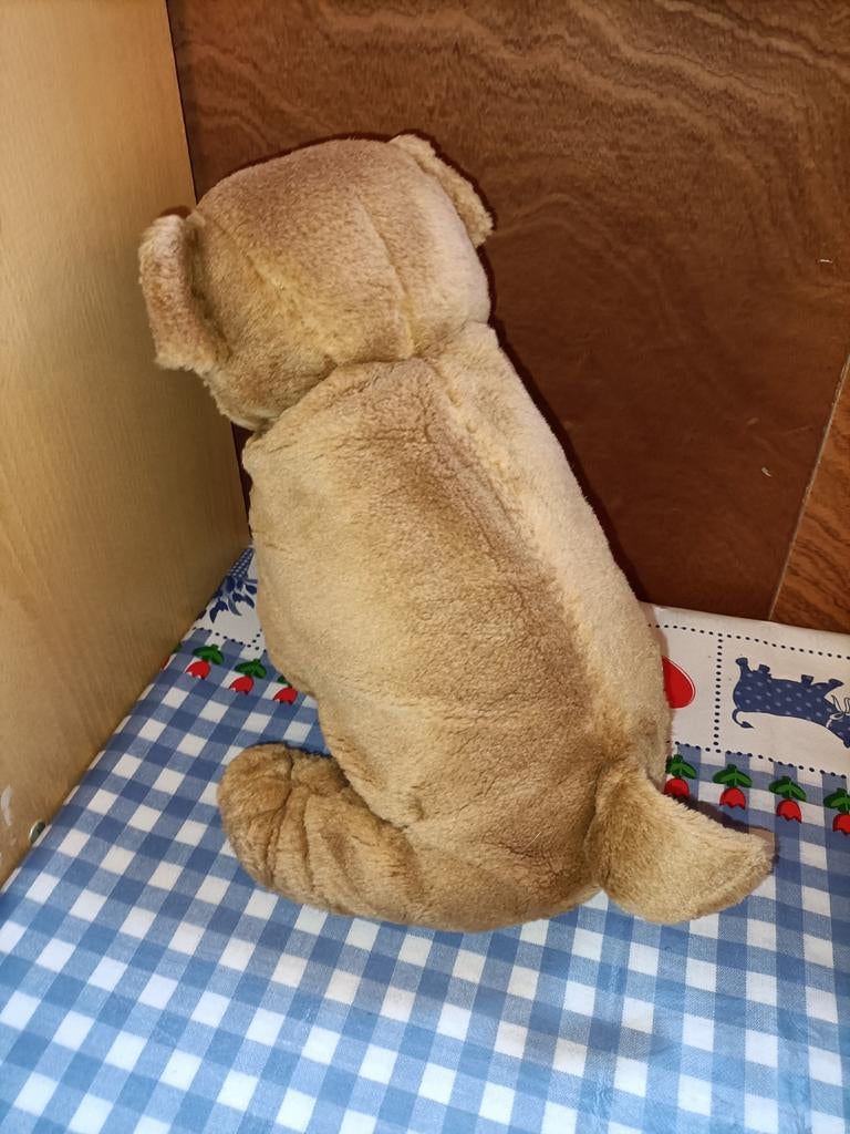 Spar pei Sharpei hond knuffel 30 cm groot, Ophalen of Verzenden, Zo goed als nieuw, Hond