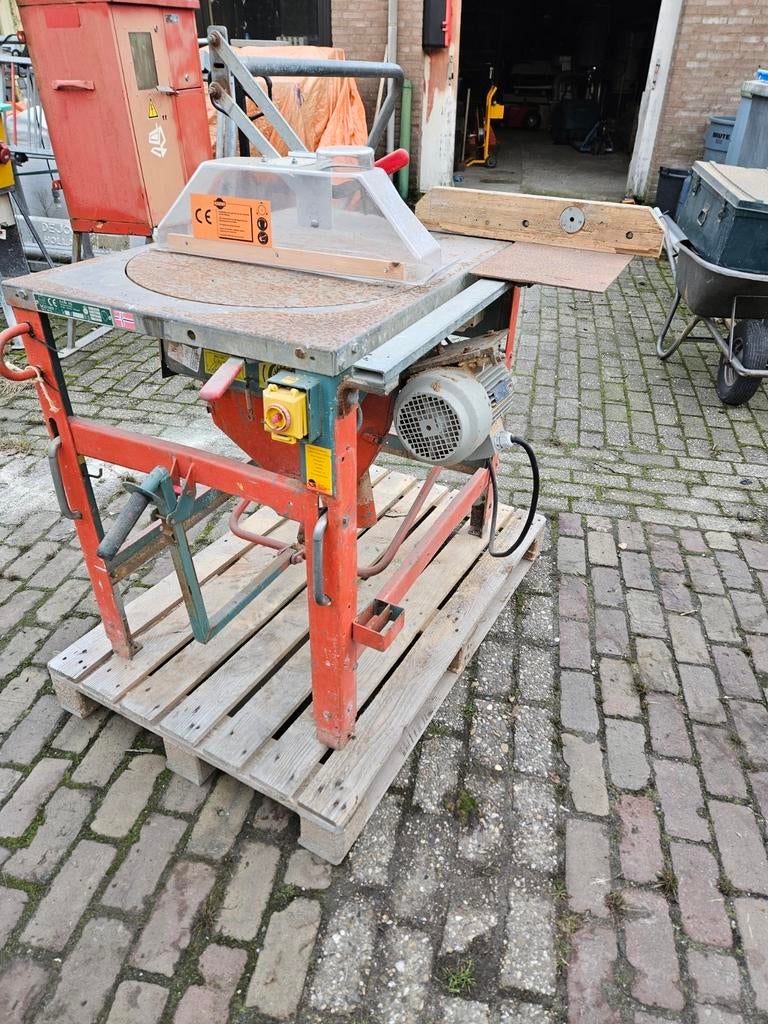 Bouwzaag 380v, Doe-het-zelf en Verbouw, Ophalen, Gebruikt