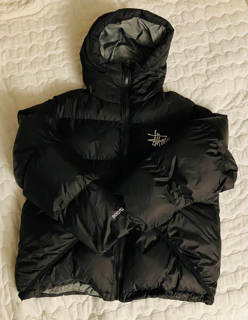 Zwart donsjack M stussy, Ophalen of Verzenden, Nieuw, Maat 48/50 (M), Zwart