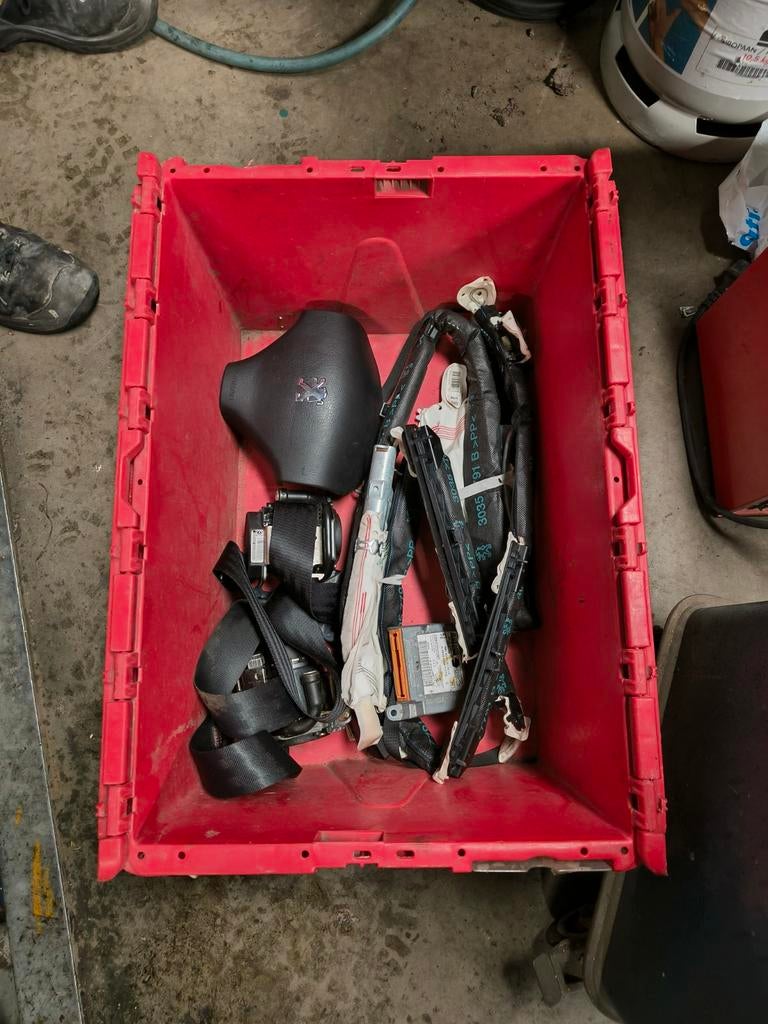 Peugeot 206 Airbag Set Compleet, Auto-onderdelen, Ophalen, Gebruikt, Peugeot