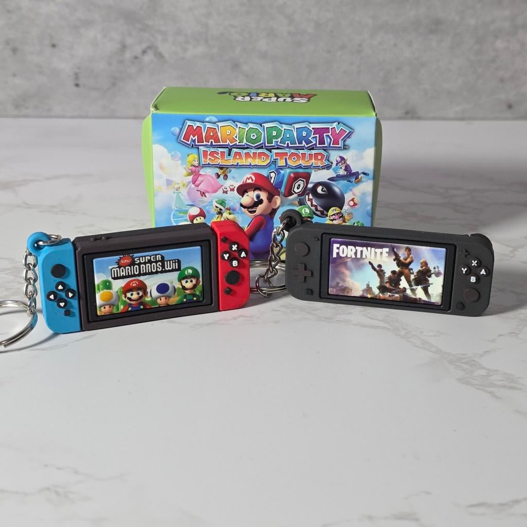 Super Mario & Fortnite Nintendo Switch Sleutelhangers, Ophalen of Verzenden, Nieuw