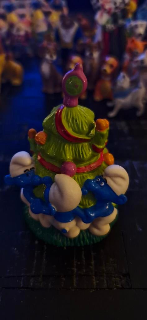 Smurfen Kerstboom Peyo, Ophalen of Verzenden, Gebruikt, Verschillende Smurfen, Huisje of Attribuut